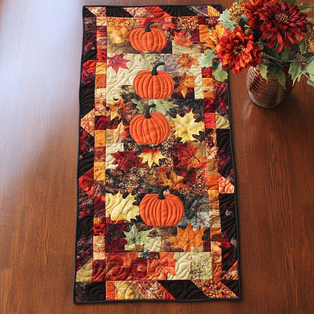 Caminito de Mesa Acolchado de Otoño