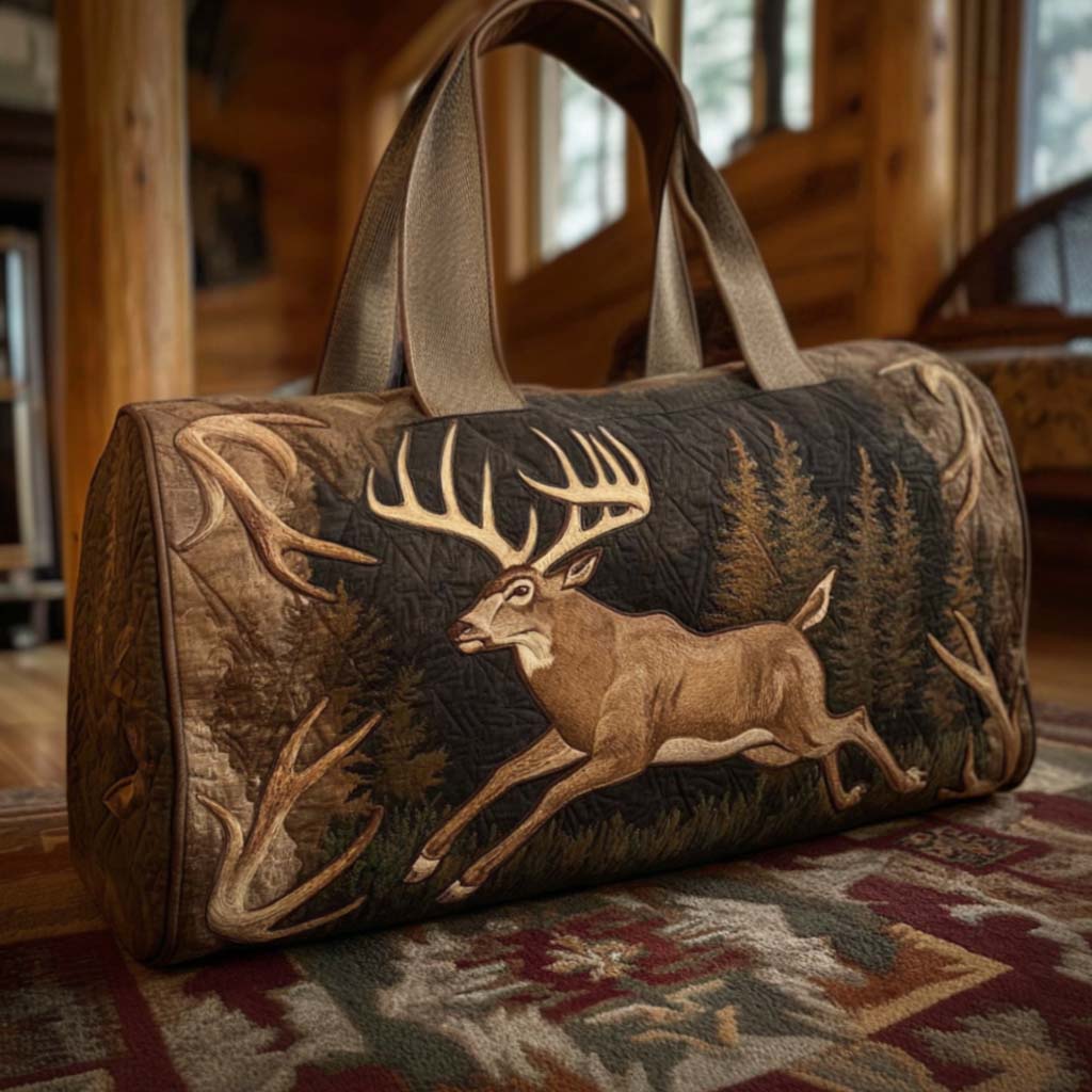 Bolsa de Viaje Acolchada de Ciervo