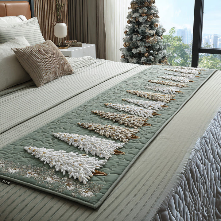 Caminito de Cama Acolchado de Árbol de Navidad