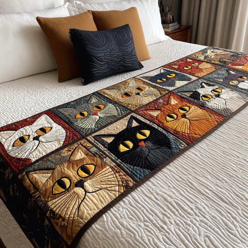 Caminito de Cama Acolchado para Gatos