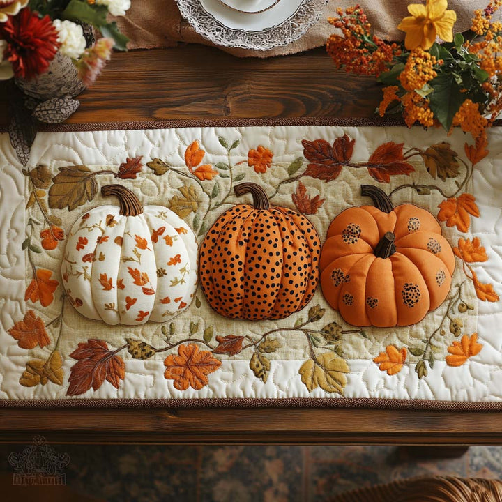 Caminito de Mesa Acolchado de Otoño