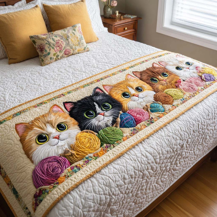 Caminito de Cama Acolchado para Gatos